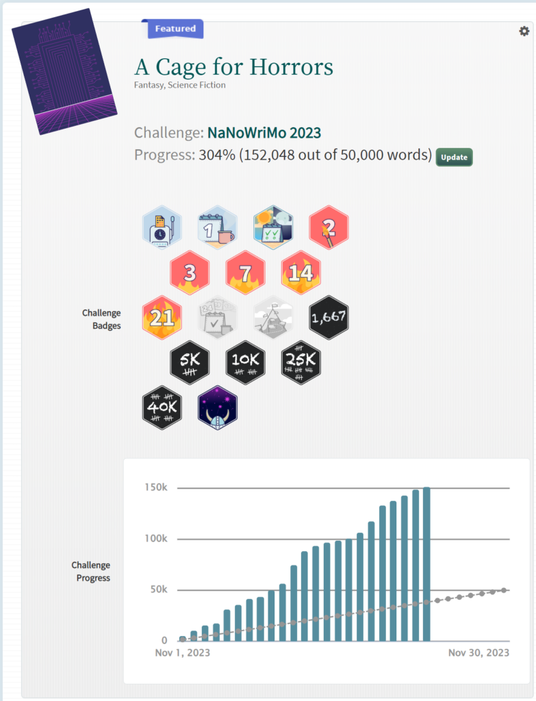 fourth weekly update graph